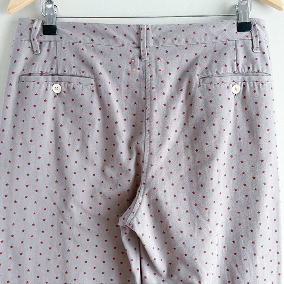 Chinti and Parker Red Star Tapered Leg 100% Cotton Pants in Tan, Size Small‎ - Picture 9 of 11